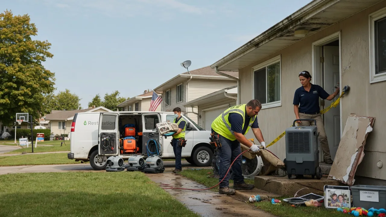 Water Damage Restoration in Rice Lake, WI near me